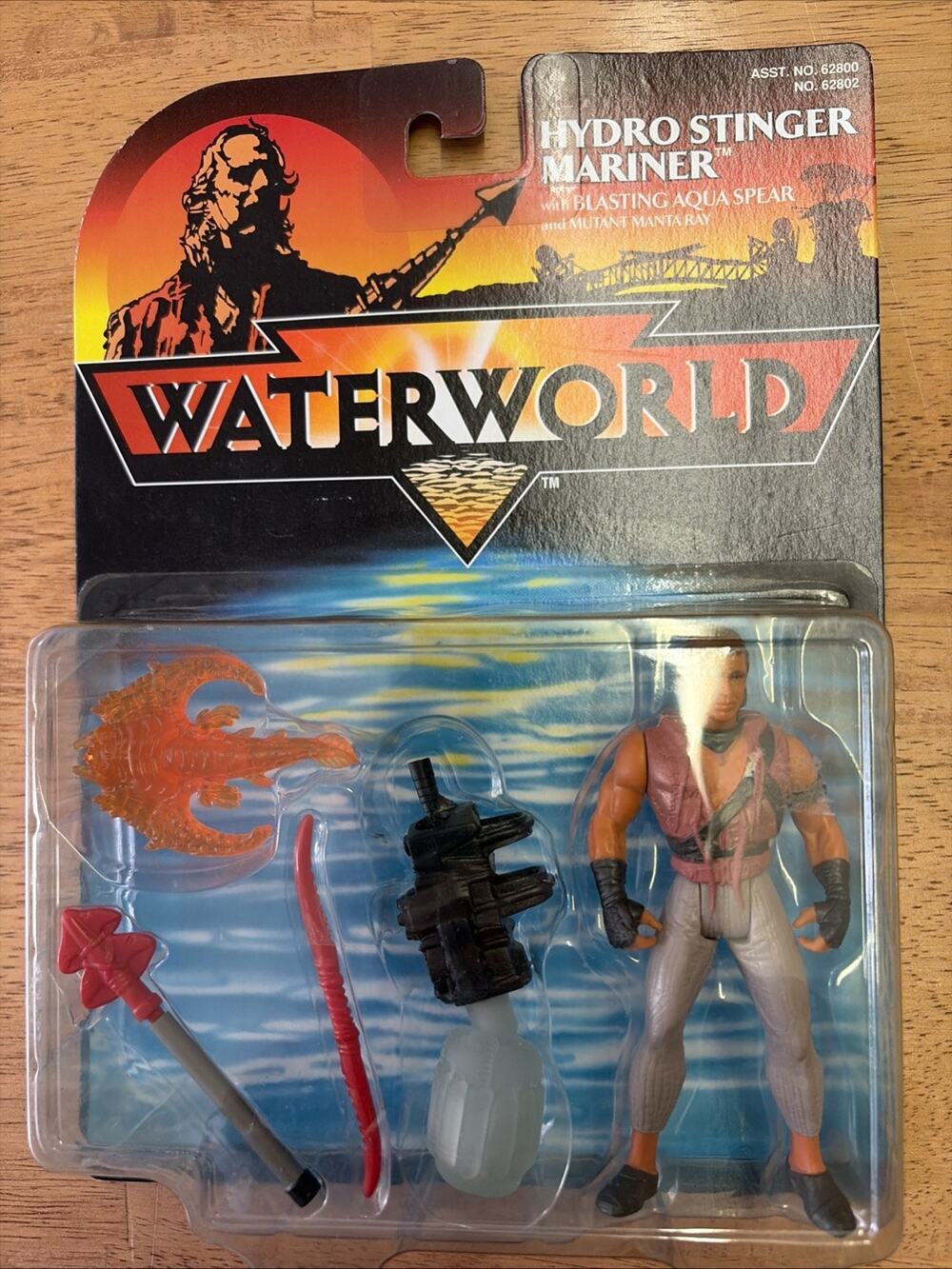 Waterworld Hydro Stinger Mariner Mariner Vintage Kenner 1995 Action Figure NEW
